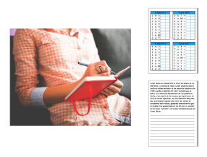 Ejemplo de observación externa en el aula mediante registro por intervalos: un adulto anota si el alumno permanece centrado en la tarea durante actividades de escritura y cálculo.